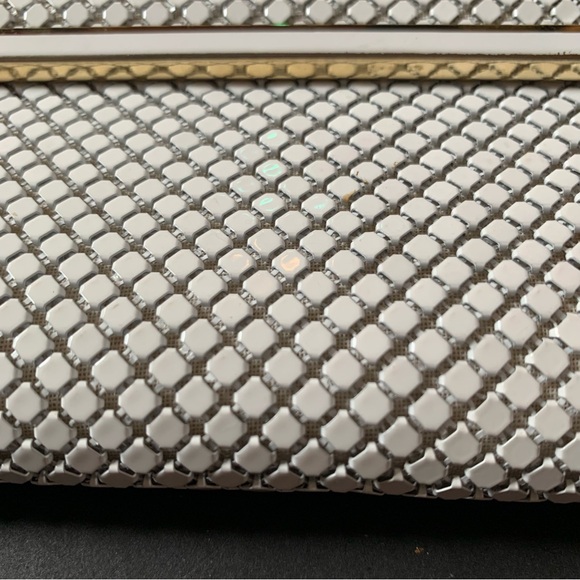 v i n t a g e :: Glam Metal Chain Mail Mesh Envelope Purse Clutch - Picture 12 of 13